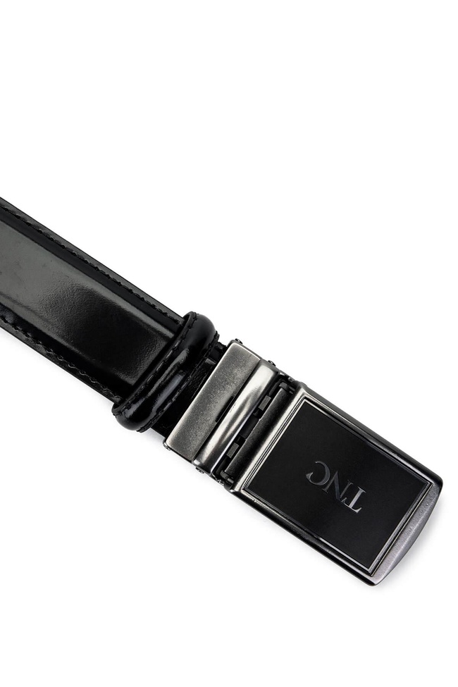  Tamer Tanca Erkek Hakiki Deri Siyah Açma Kemer