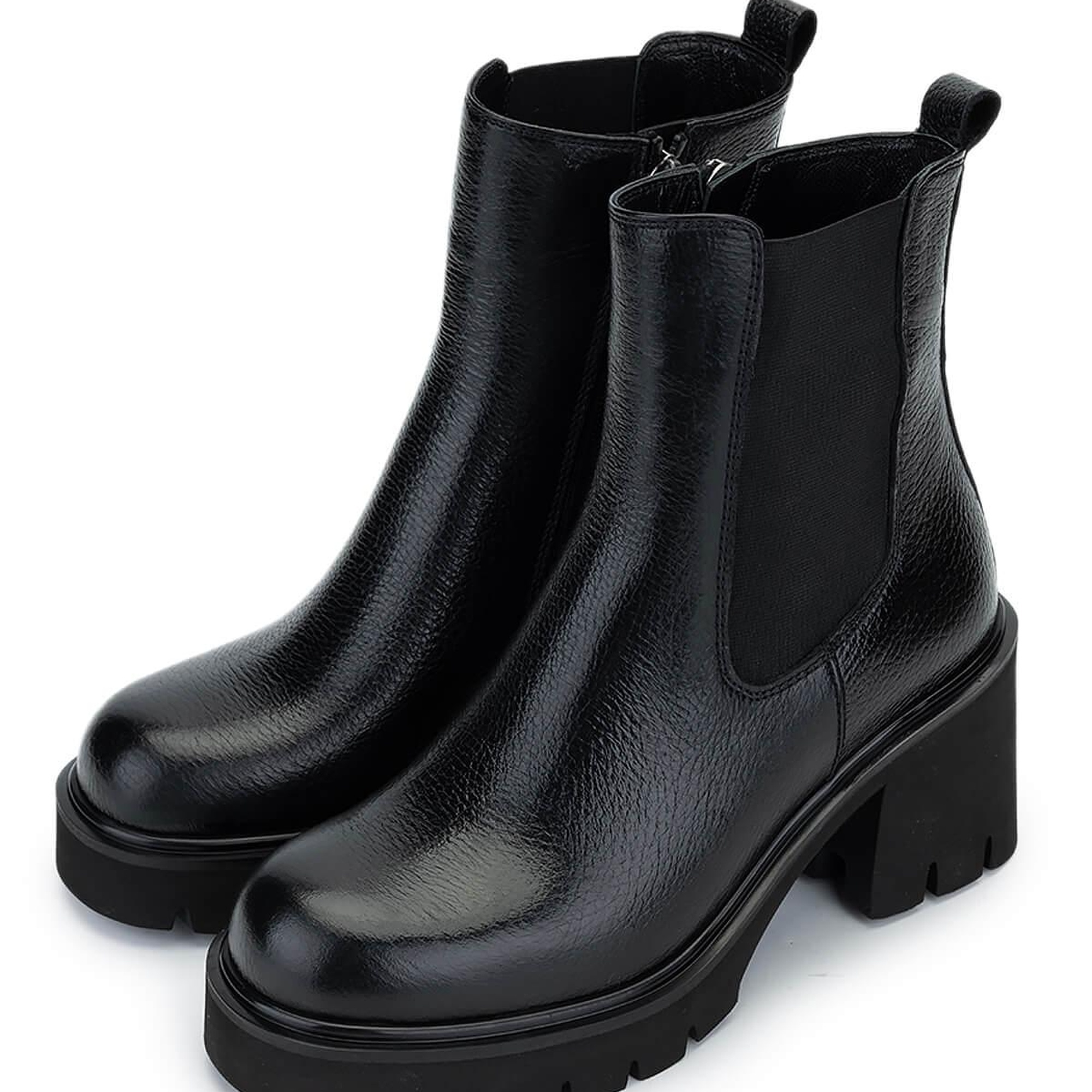 Valmenti Kadın Hakiki Deri Siyah Floter Casual Bot