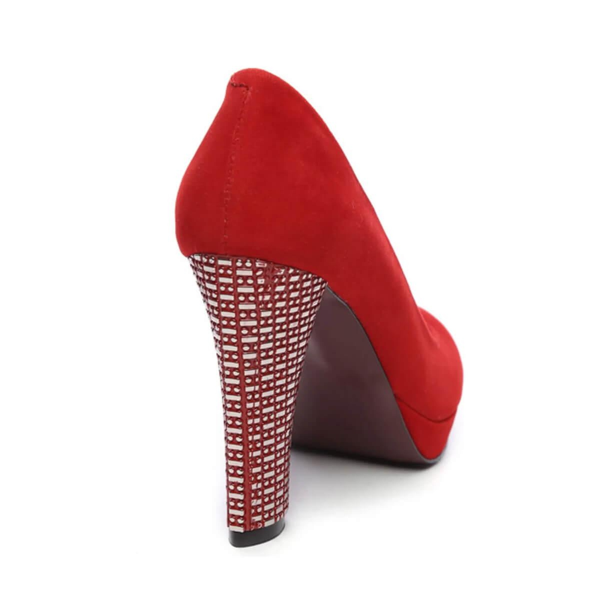 Tamer Tanca Kadın Vegan Kırmızı Topuklu & Stiletto Ayakkabı