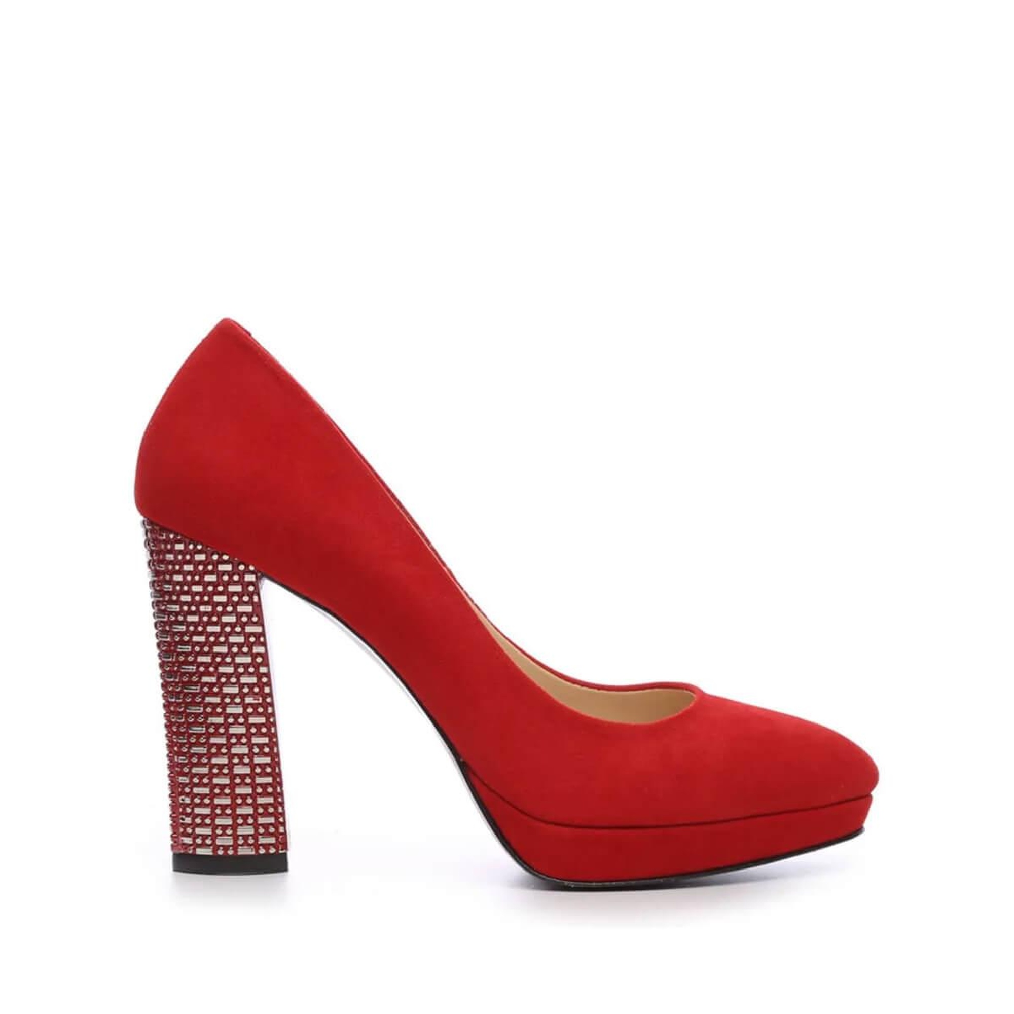 Tamer Tanca Kadın Vegan Kırmızı Topuklu & Stiletto Ayakkabı