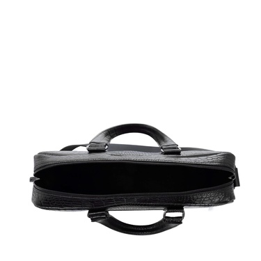  Tamer Tanca Erkek Hakiki Deri Siyah Kroko Evrak Çantası