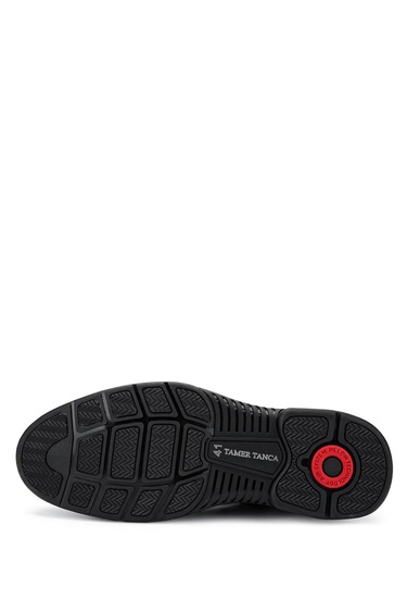  Tamer Tanca Erkek Hakiki Deri Siyah Deri Klasik Bot