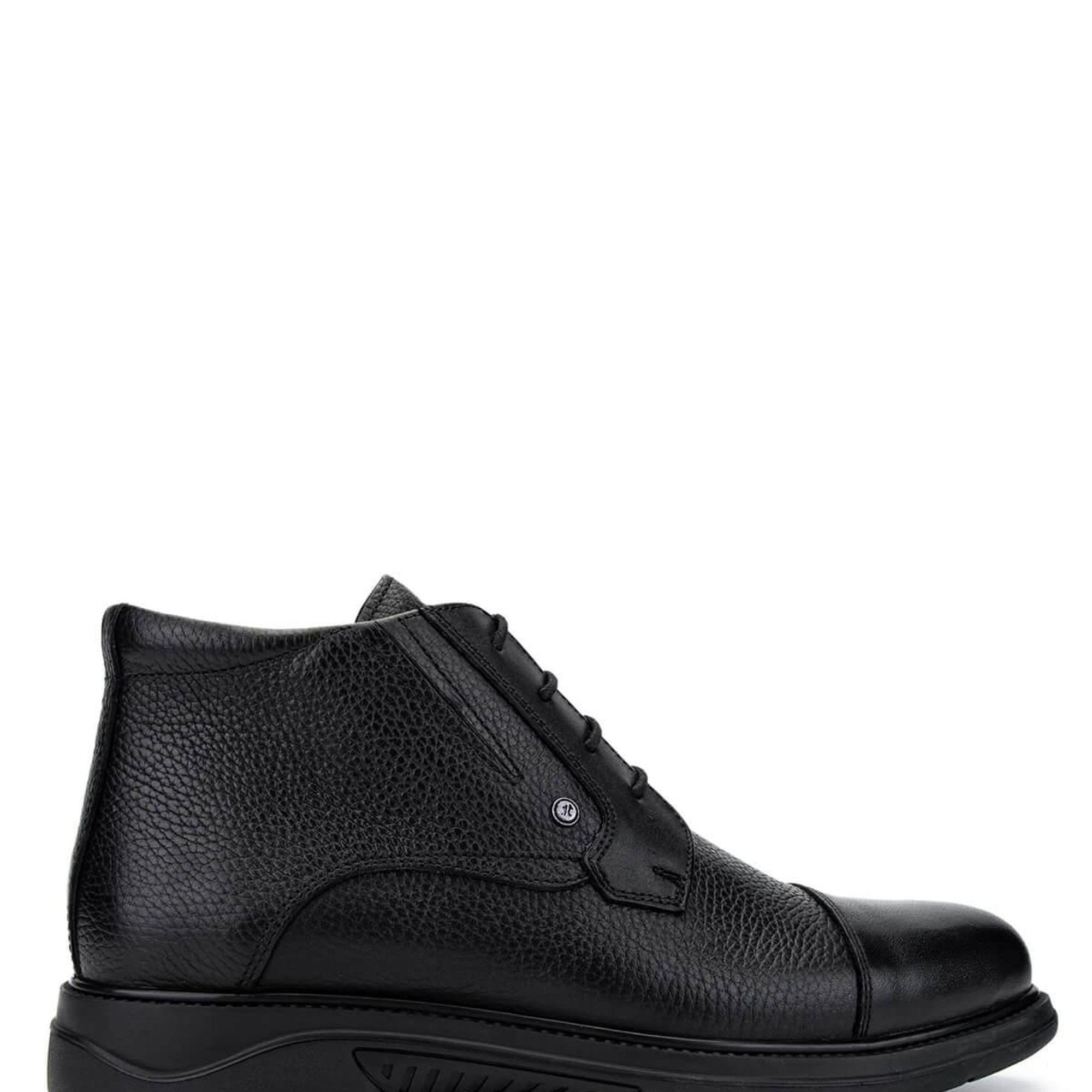 Tamer Tanca Erkek Hakiki Deri Siyah Deri Klasik Bot