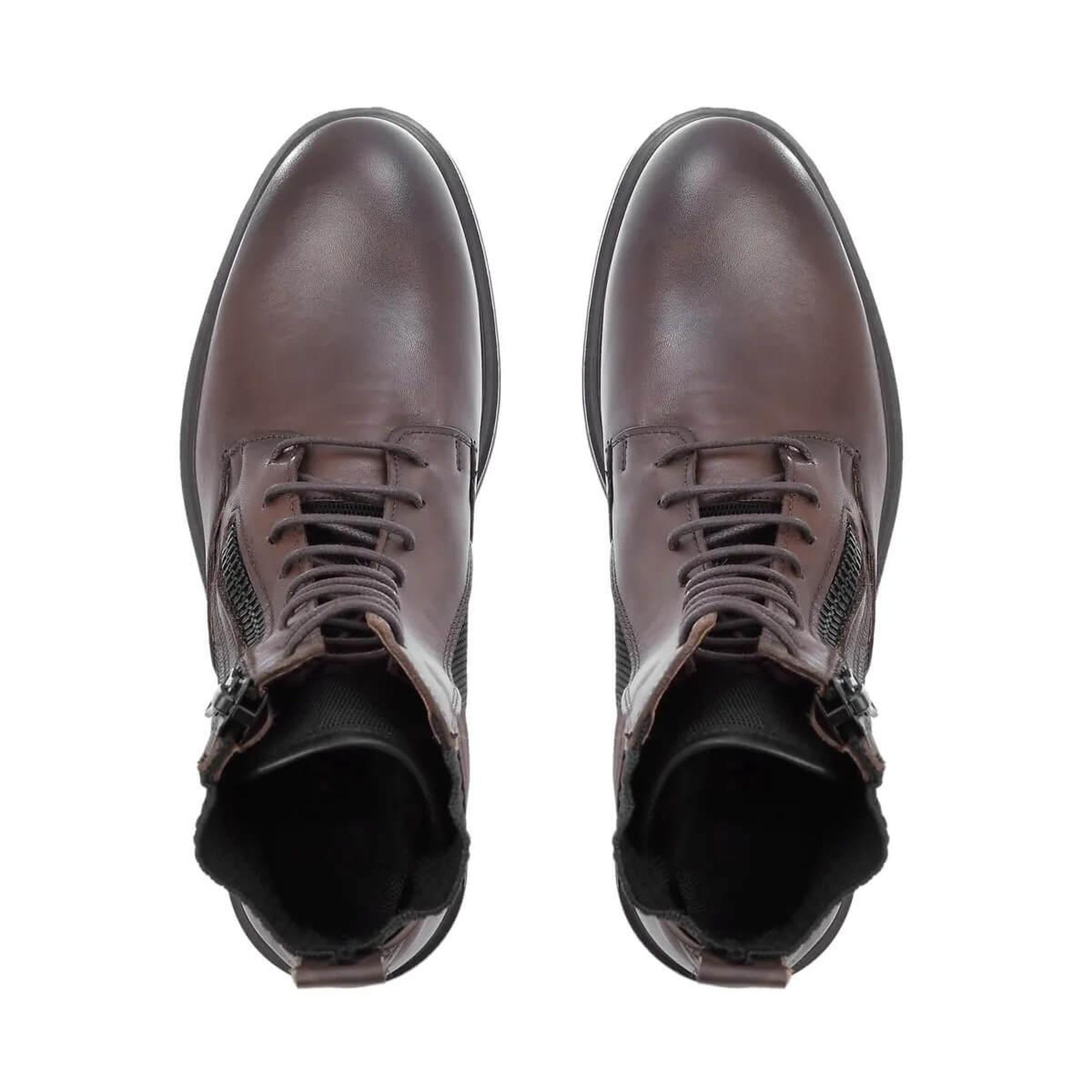 Tamer Tanca Erkek Hakiki Deri Kahverengi POSTAL Bot