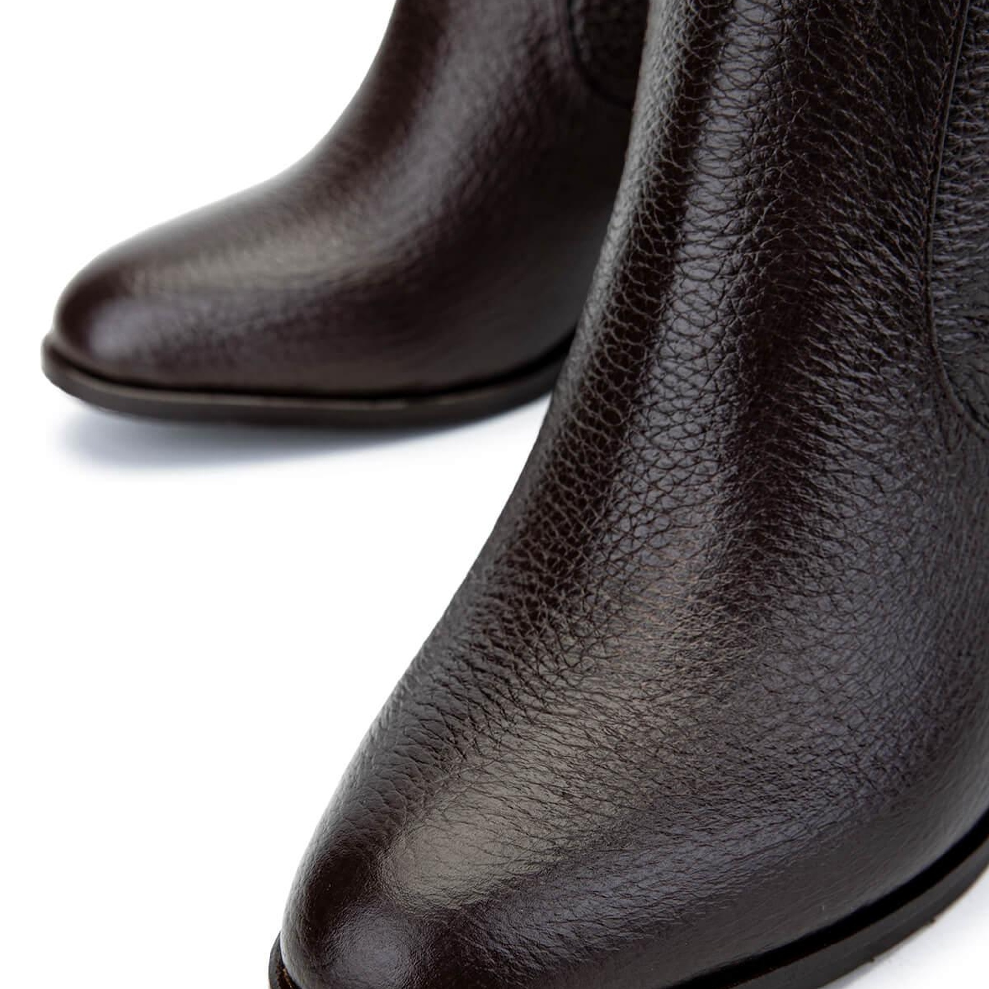 Tamer Tanca Kadın Hakiki Deri Kahverengi Floter Klasik Bot