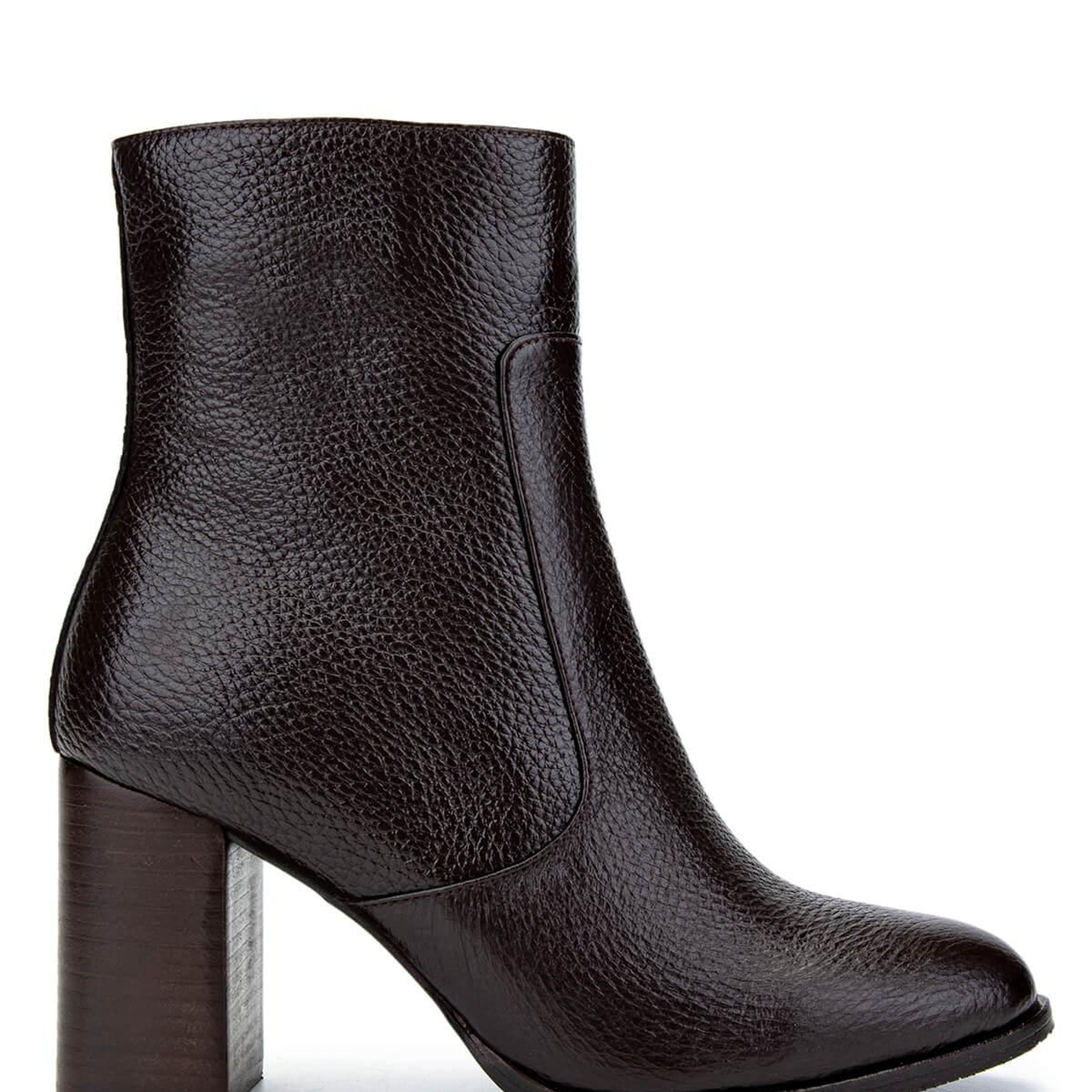 Tamer Tanca Kadın Hakiki Deri Kahverengi Floter Klasik Bot