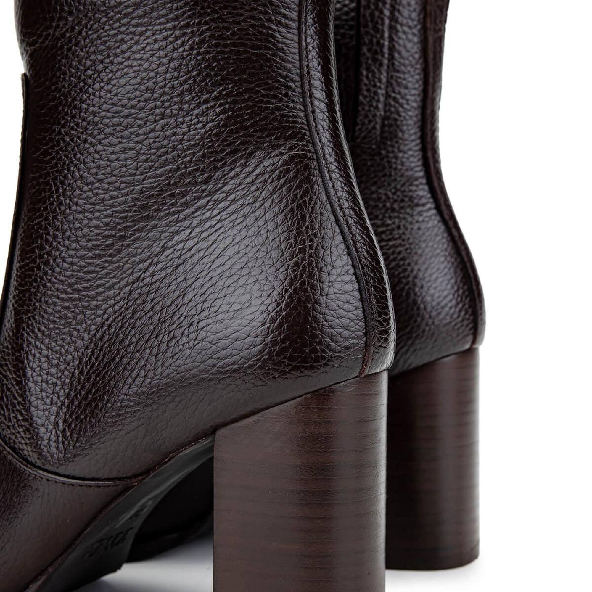 Tamer Tanca Kadın Hakiki Deri Kahverengi Floter Klasik Bot