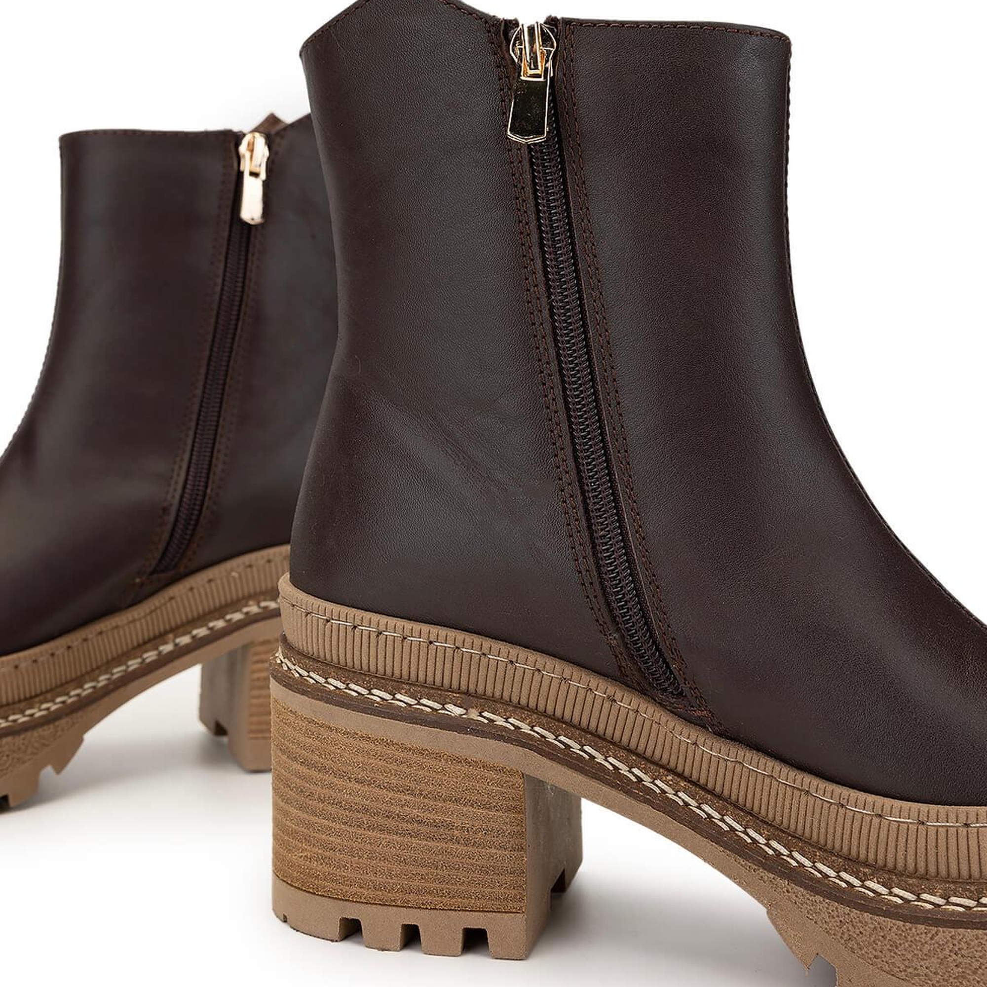 Tamer Tanca Kadın Hakiki Deri Kahverengi Casual Bot