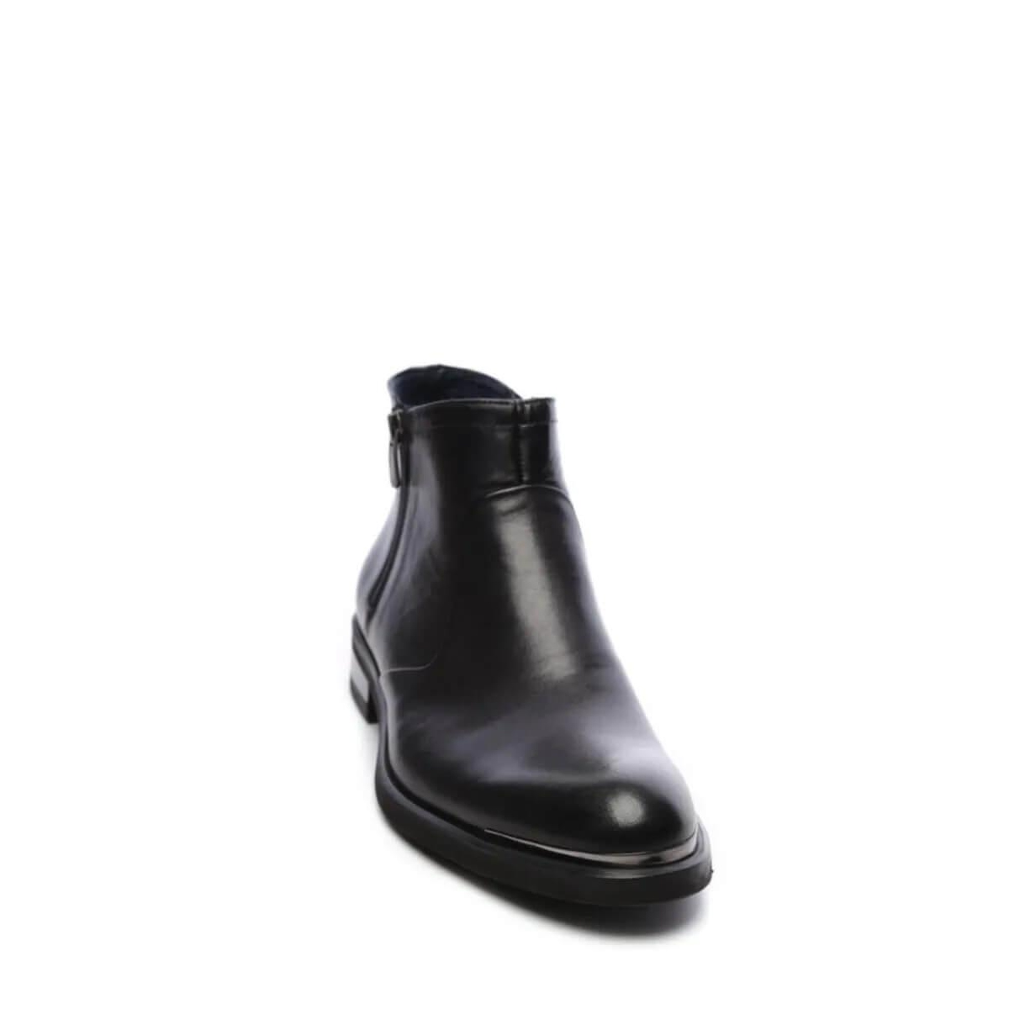 Tamer Tanca Erkek Hakiki Deri Siyah Klasik Bot