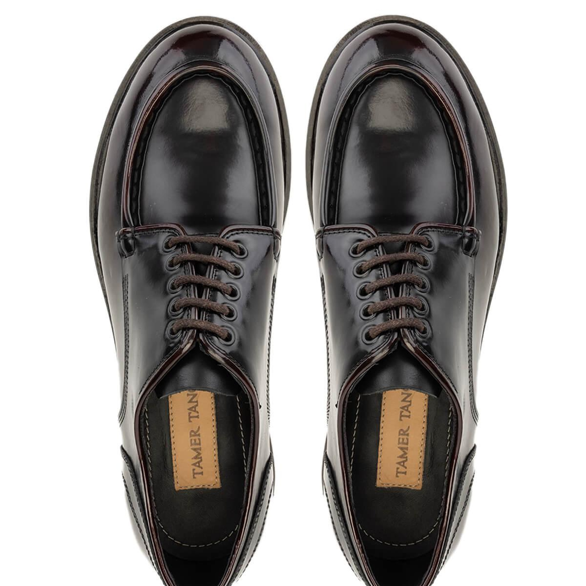 Tamer Tanca Erkek Hakiki Deri Bordo Casual Ayakkabı