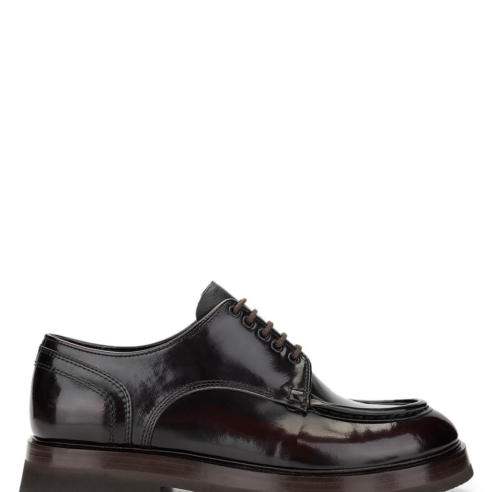 Tamer Tanca Erkek Hakiki Deri Bordo Casual Ayakkabı