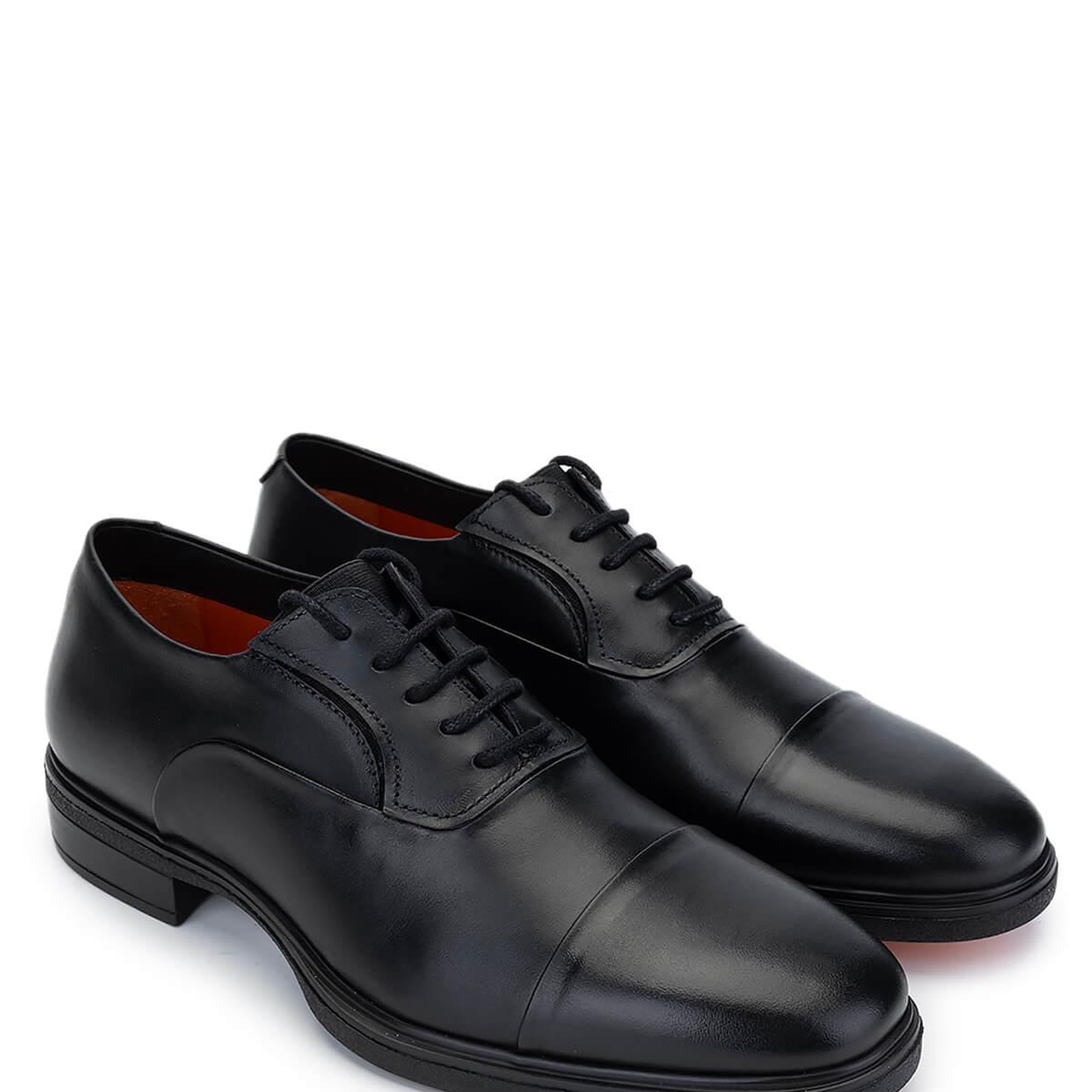 Tamer Tanca Erkek Hakiki Deri Siyah Deri Klasik Ayakkabı