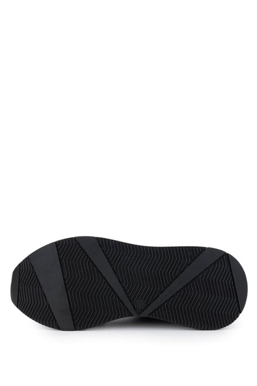  Tamer Tanca Kadın Hakiki Deri Siyah Rugan Sneakers & Spor Ayakkabı