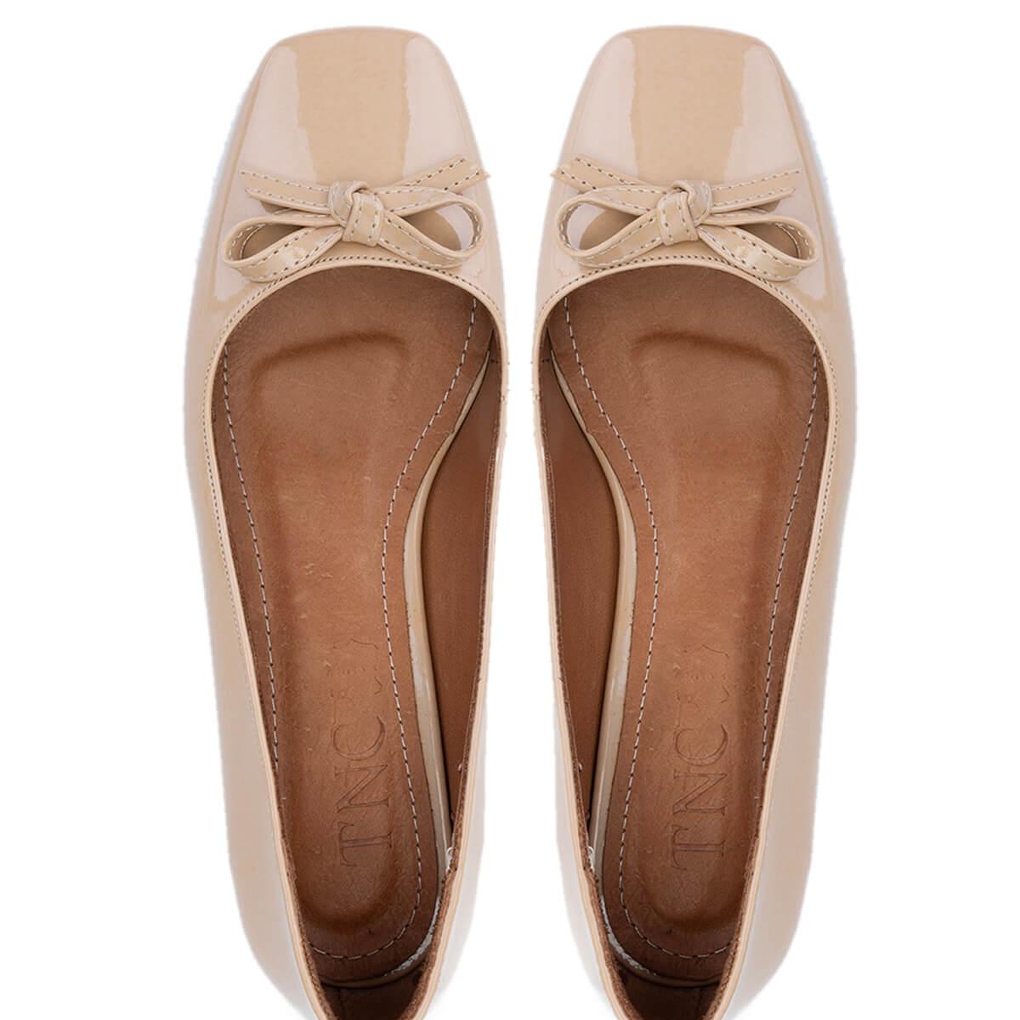 Tamer Tanca Kadın Vegan Bej Topuklu Ayakkabı