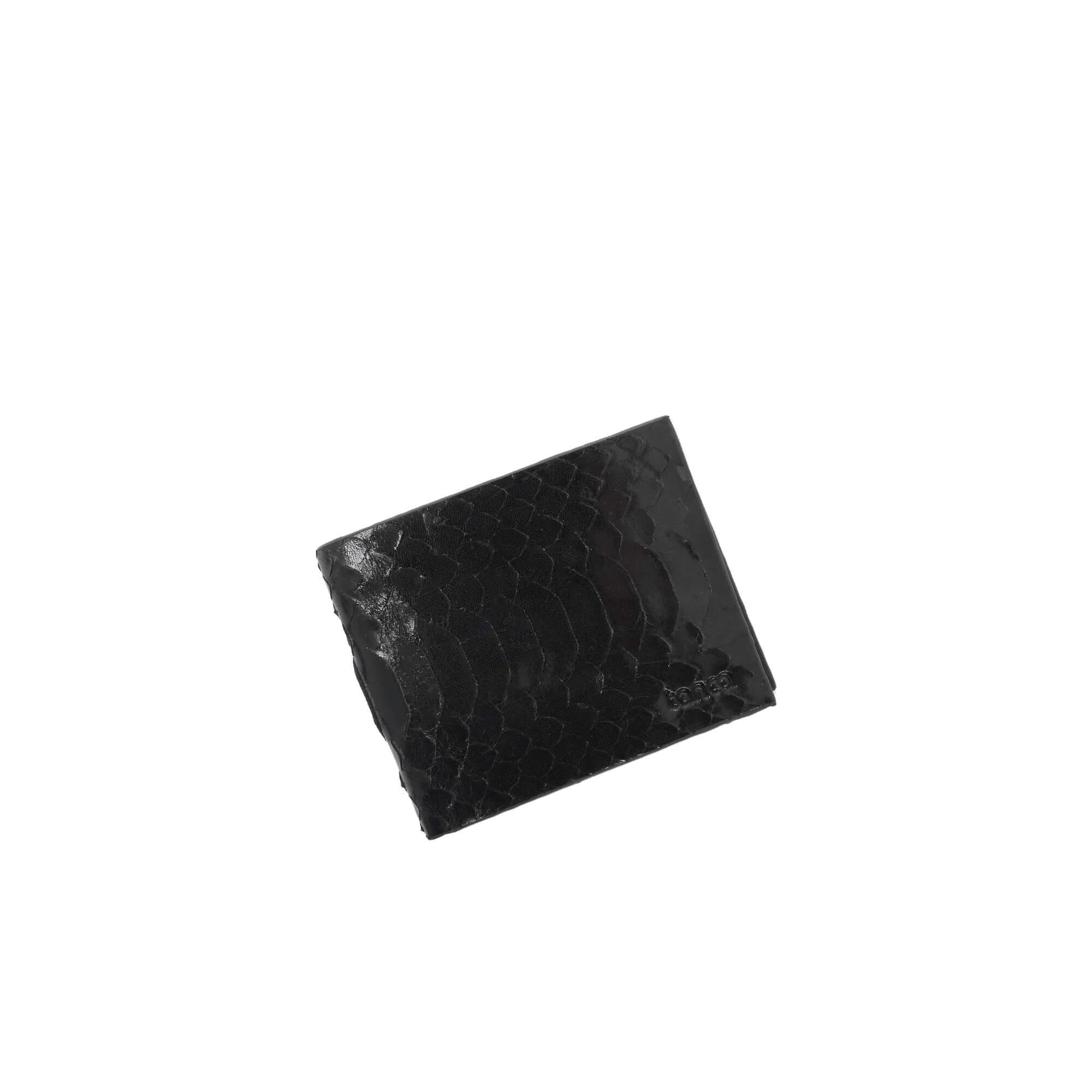 Tamer Tanca Erkek Hakiki Deri Siyah Cüzdan Cuzdan