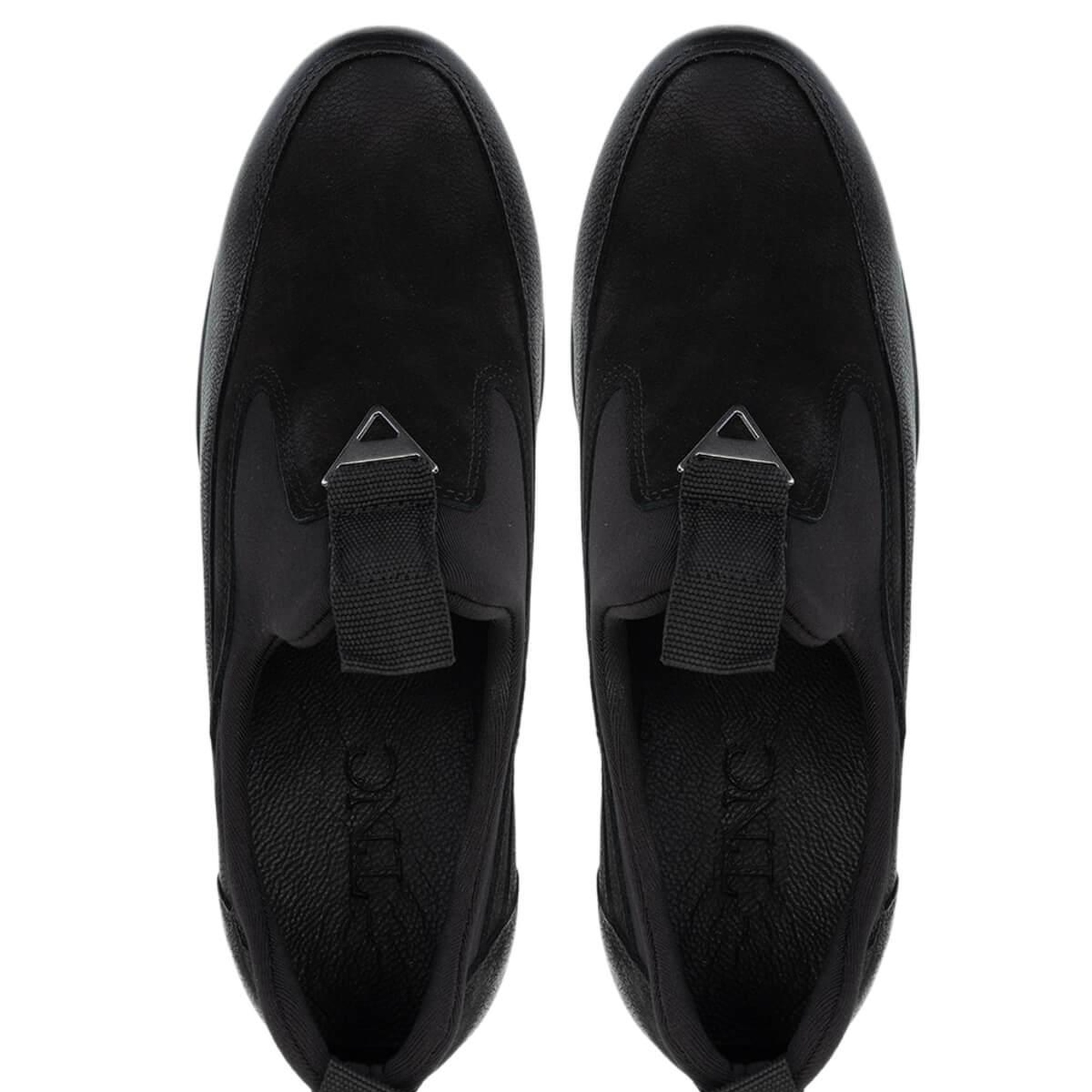 Tamer Tanca Kadın Hakiki Deri Siyah Nubuk Casual Ayakkabı