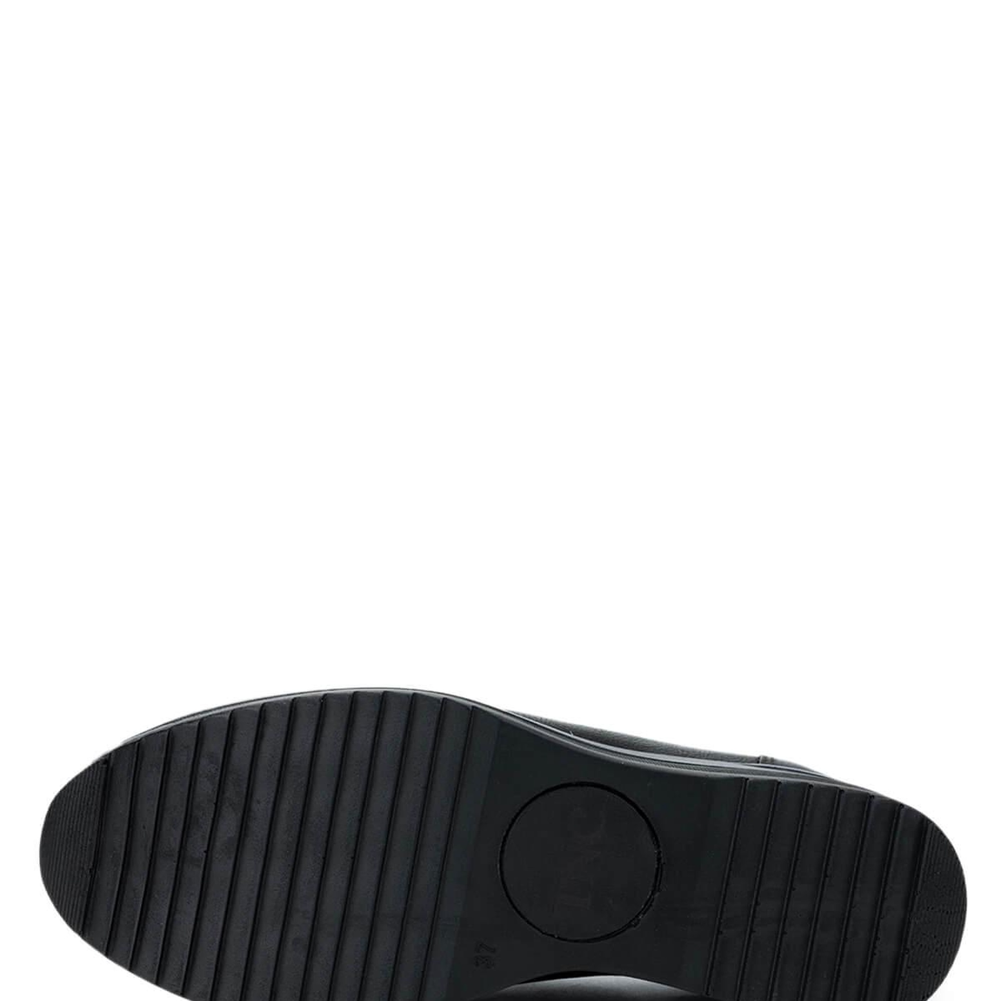 Tamer Tanca Kadın Hakiki Deri Siyah Nubuk Casual Ayakkabı