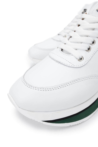  Tamer Tanca Kadın Hakiki Deri Beyaz Sneakers & Spor Ayakkabı