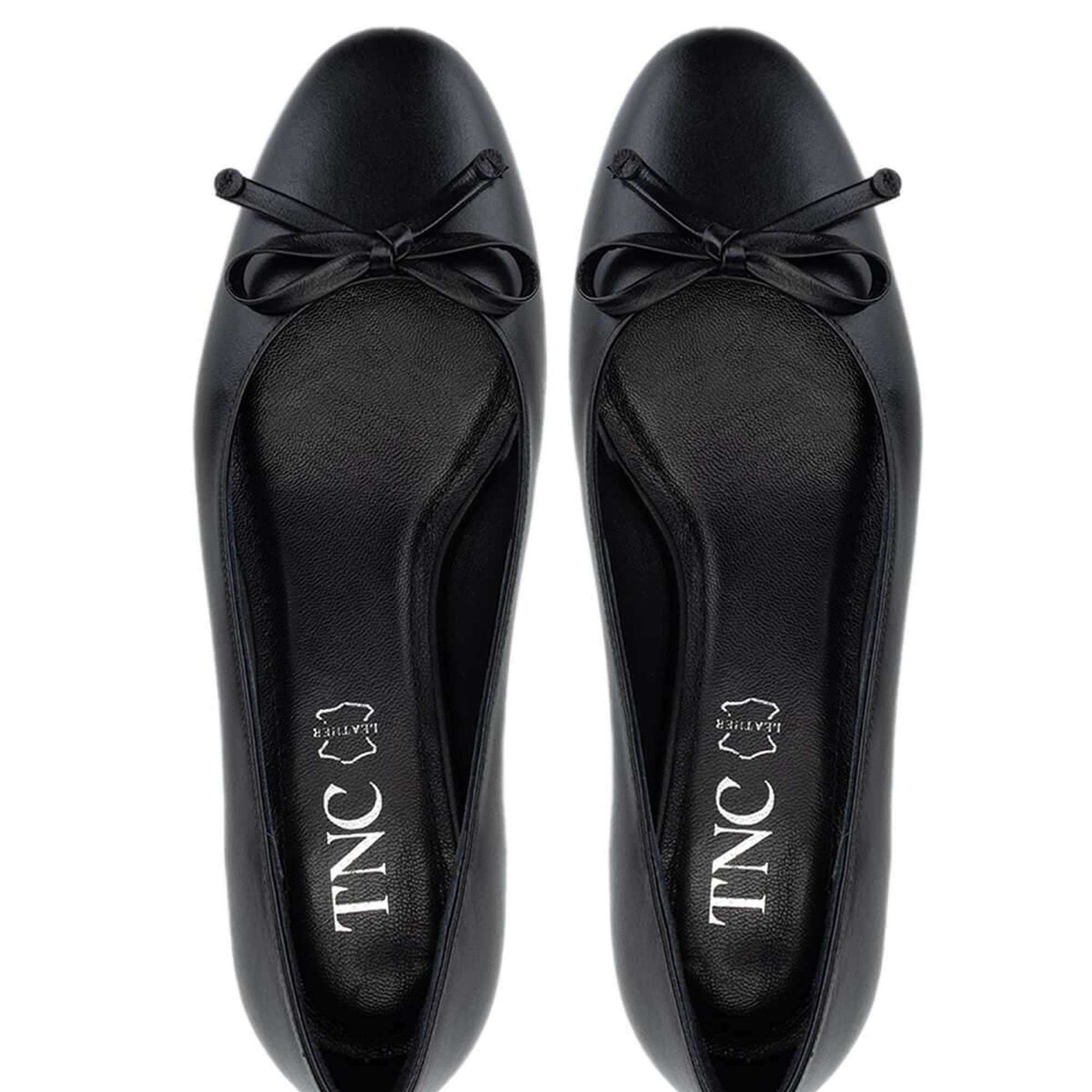 Tamer Tanca Kadın Hakiki Deri Siyah Analin Topuklu Ayakkabı