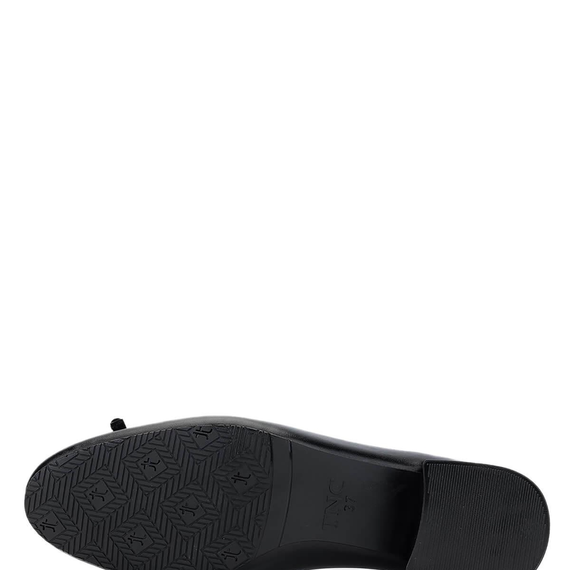 Tamer Tanca Kadın Hakiki Deri Siyah Analin Topuklu Ayakkabı