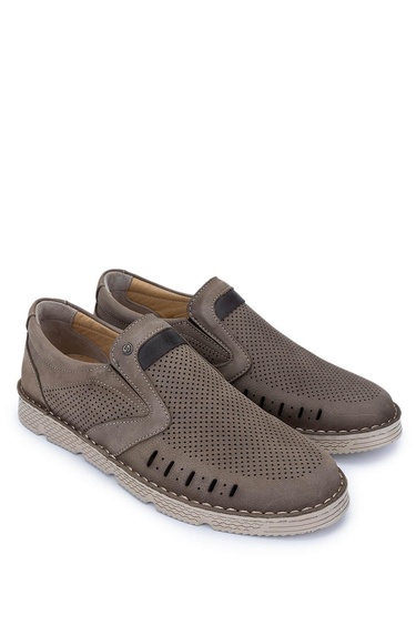  Tamer Tanca Erkek Hakiki Deri Vizon Nubuk Casual Ayakkabı