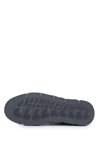  Tamer Tanca Erkek Hakiki Deri Siyah Nubuk Casual Ayakkabı