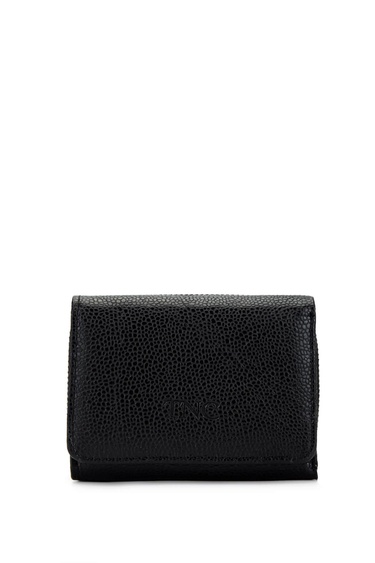  Tamer Tanca Unisex Hakiki Deri Siyah Havyar Cüzdan Cuzdan