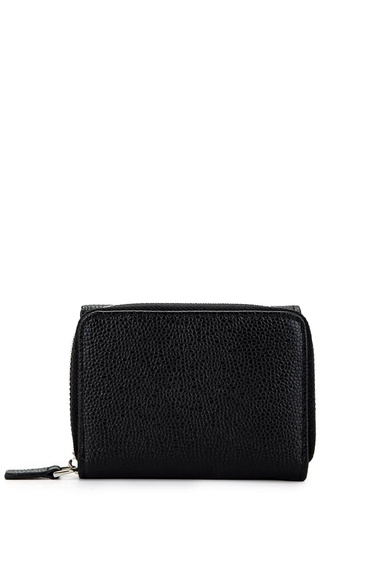  Tamer Tanca Unisex Hakiki Deri Siyah Havyar Cüzdan Cuzdan