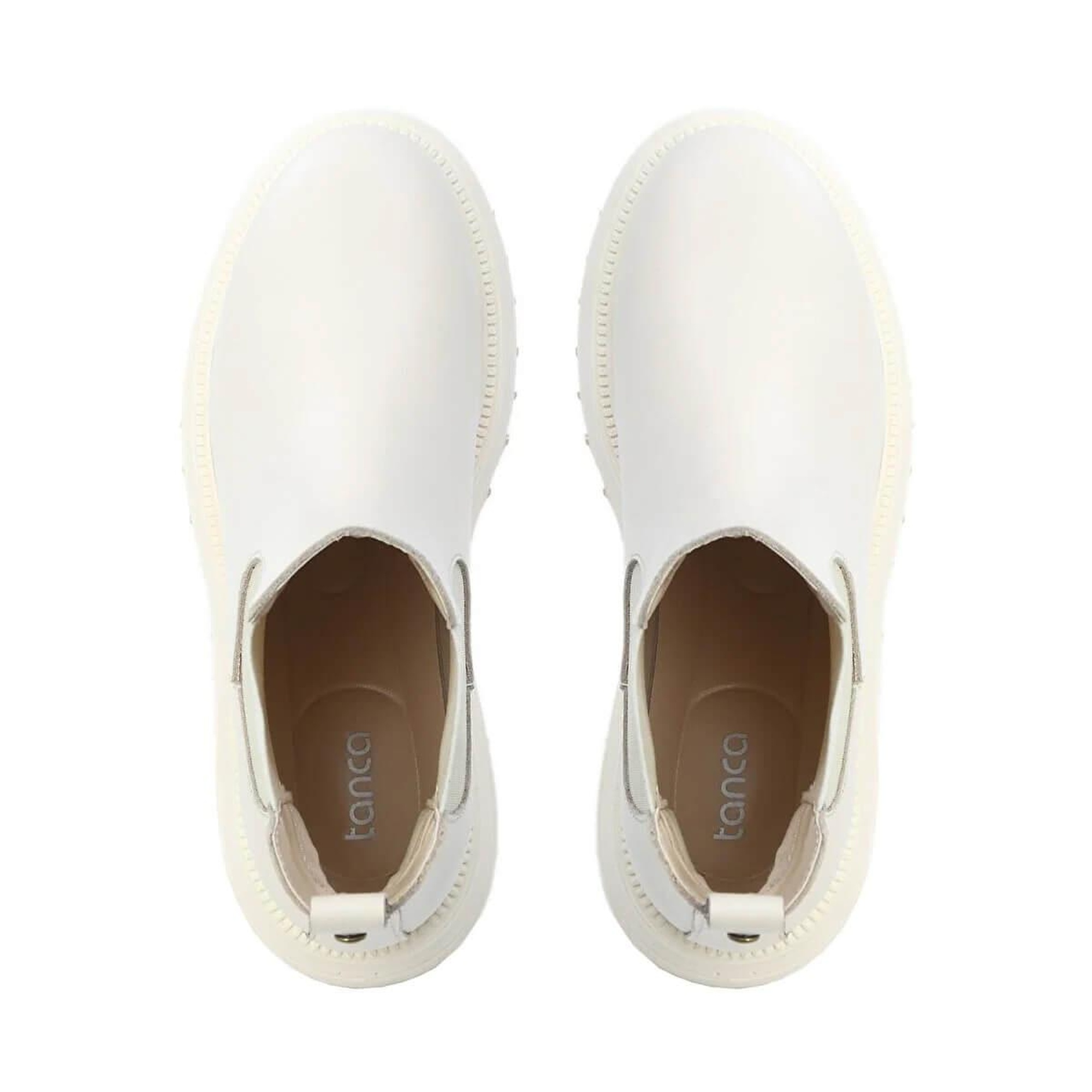 Tamer Tanca Kadın Hakiki Deri Bej Günlük Bot