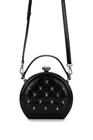  Tamer Tanca Kadın Vegan Siyah Omuz Çanta