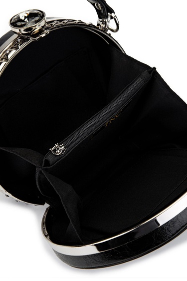  Tamer Tanca Kadın Vegan Siyah Omuz Çanta