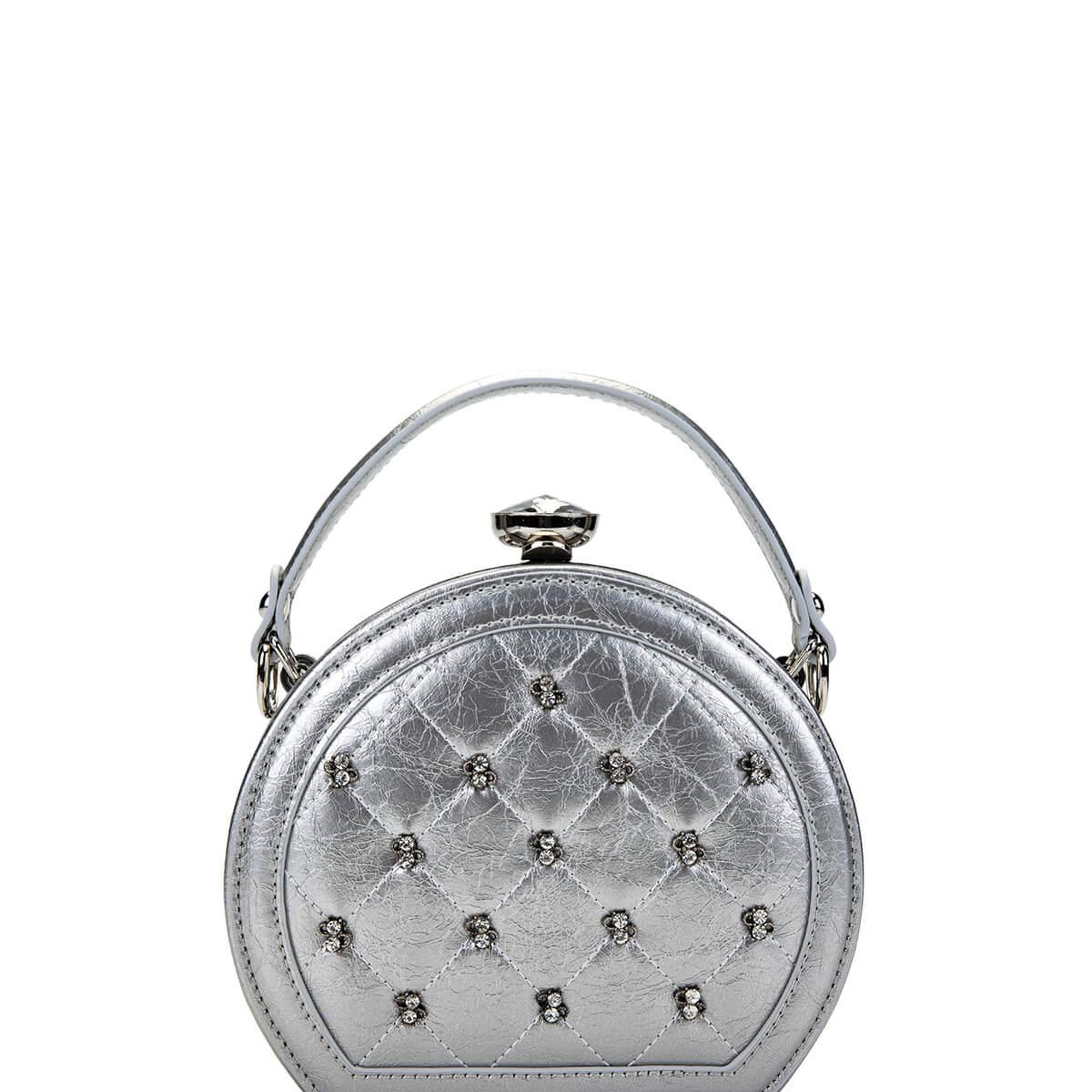 Tamer Tanca Kadın Vegan Gri Omuz Çanta