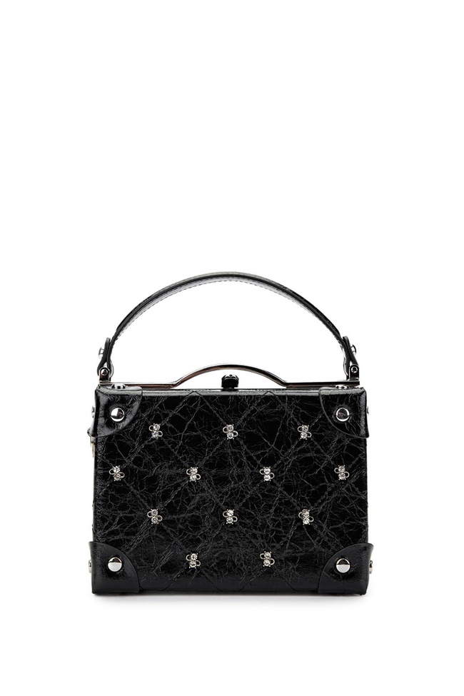  Tamer Tanca Kadın Vegan Siyah Omuz Çanta