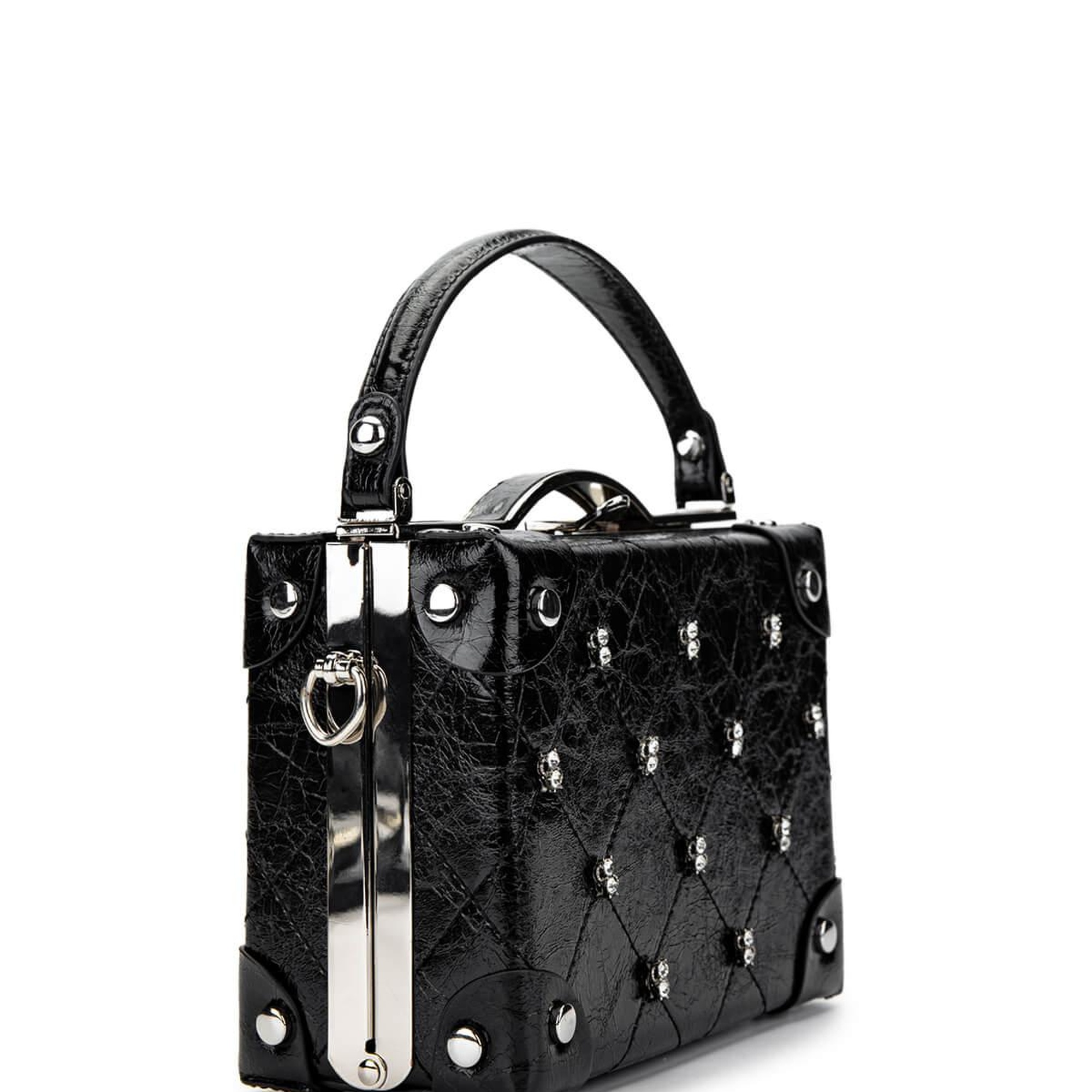 Tamer Tanca Kadın Vegan Siyah Omuz Çanta