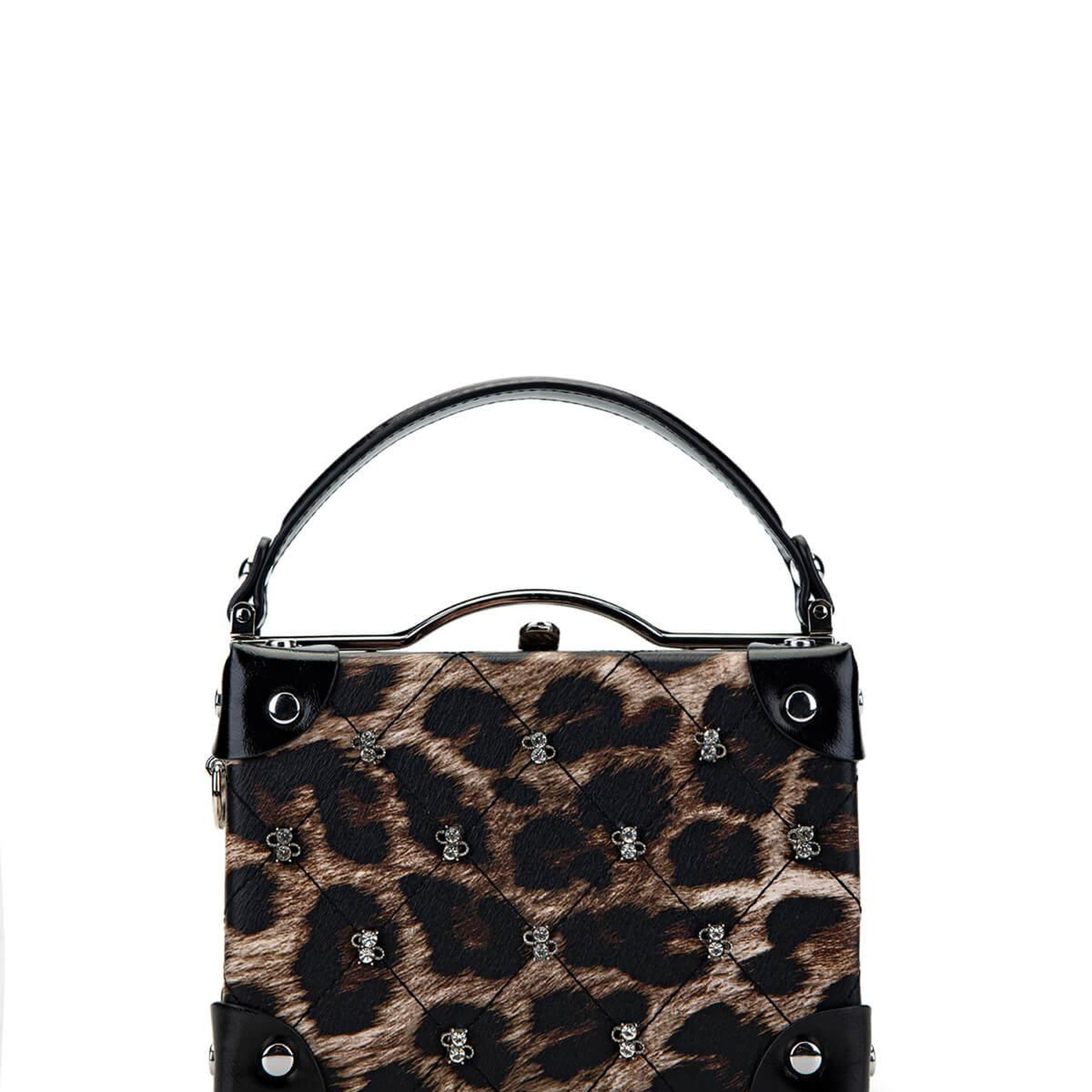 Tamer Tanca Kadın Vegan Leopar Omuz Çanta