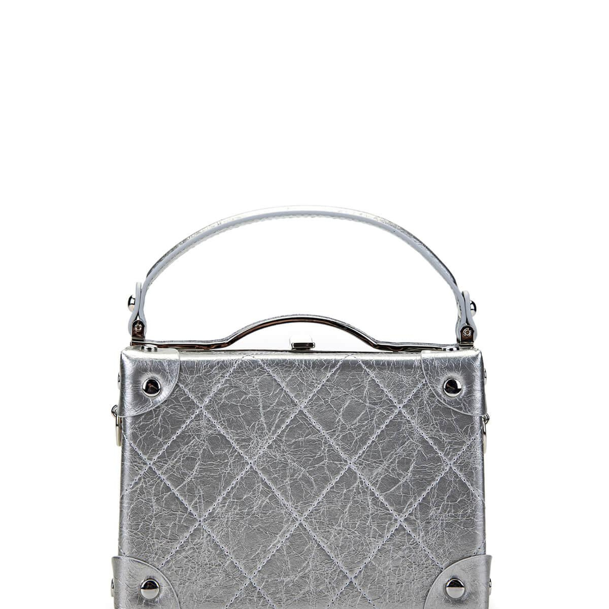 Tamer Tanca Kadın Vegan Gri Omuz Çanta