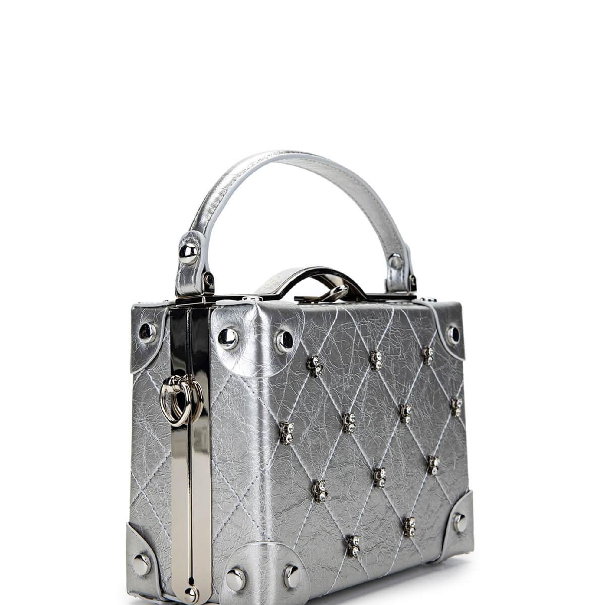 Tamer Tanca Kadın Vegan Gri Omuz Çanta