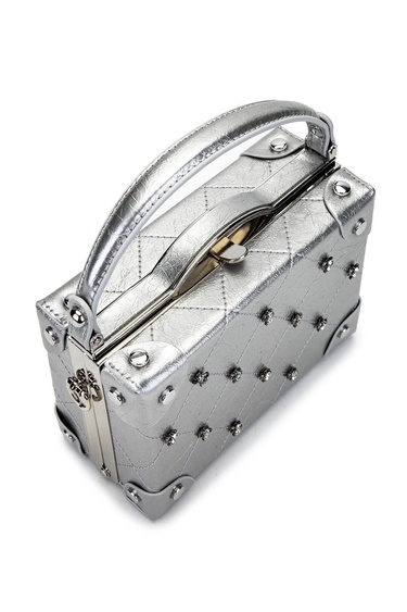  Tamer Tanca Kadın Vegan Gri Omuz Çanta