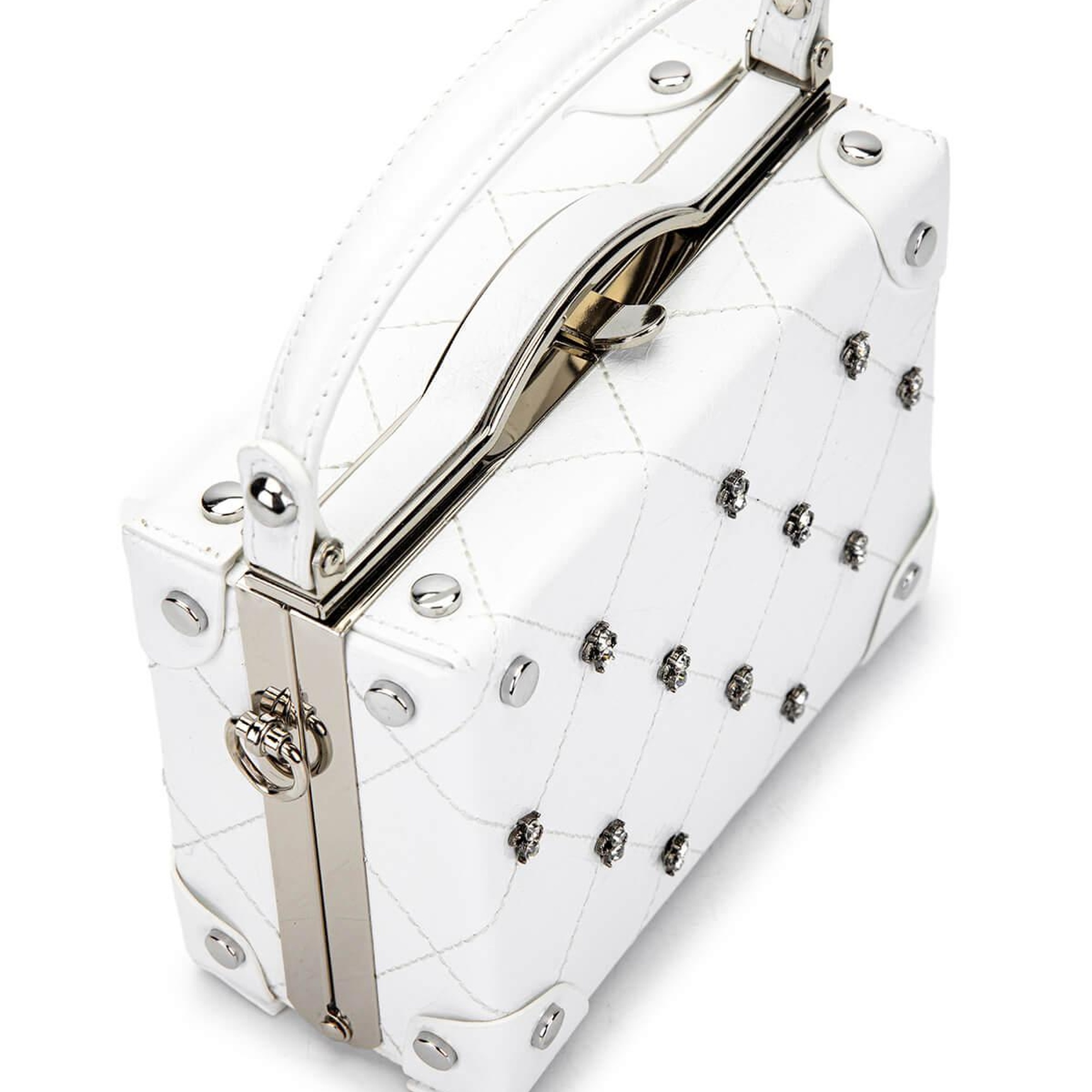 Tamer Tanca Kadın Vegan Beyaz Omuz Çanta