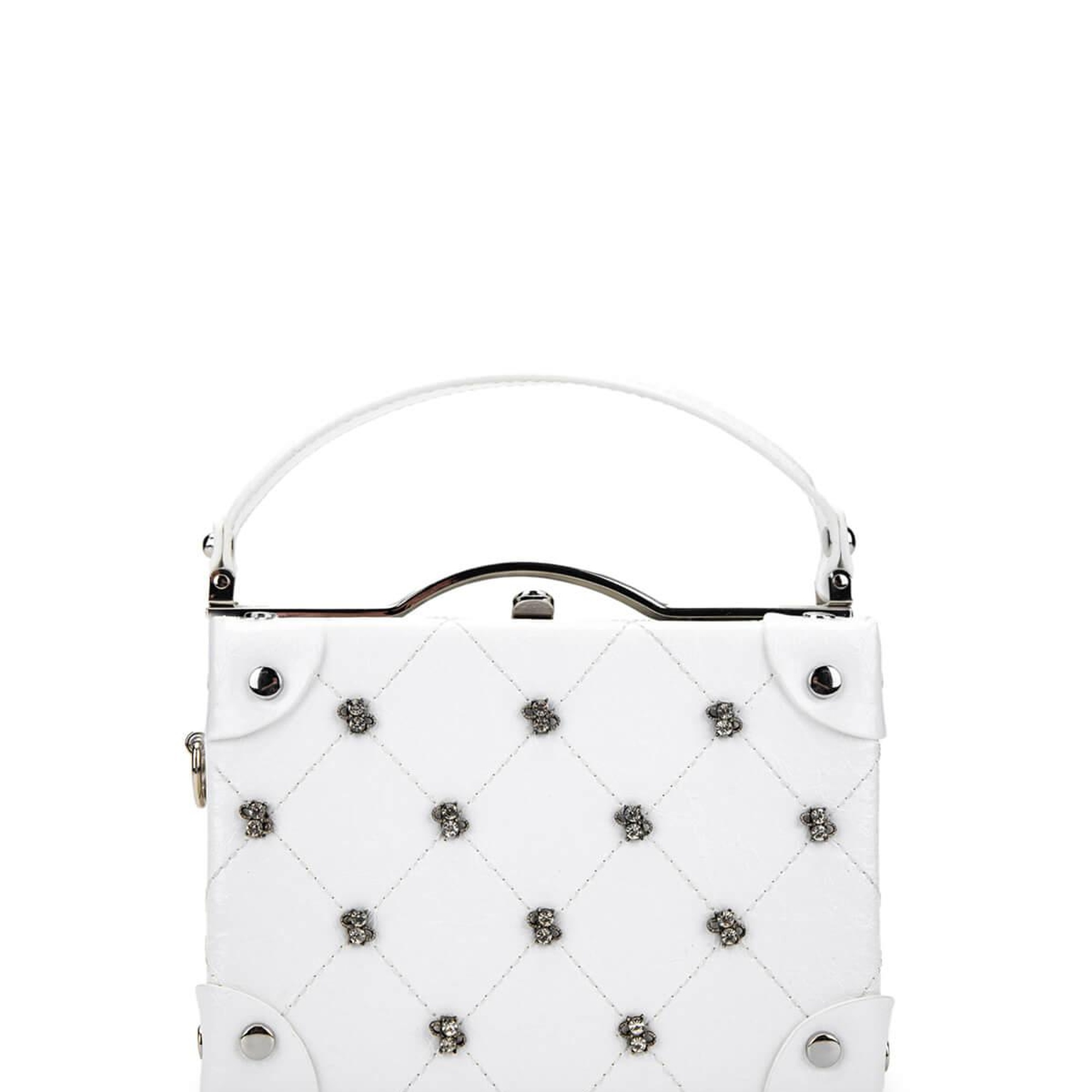 Tamer Tanca Kadın Vegan Beyaz Omuz Çanta