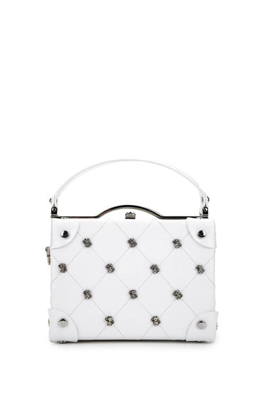  Tamer Tanca Kadın Vegan Beyaz Omuz Çanta