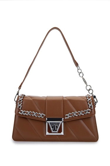  Tamer Tanca Kadın Vegan Camel Omuz Çanta