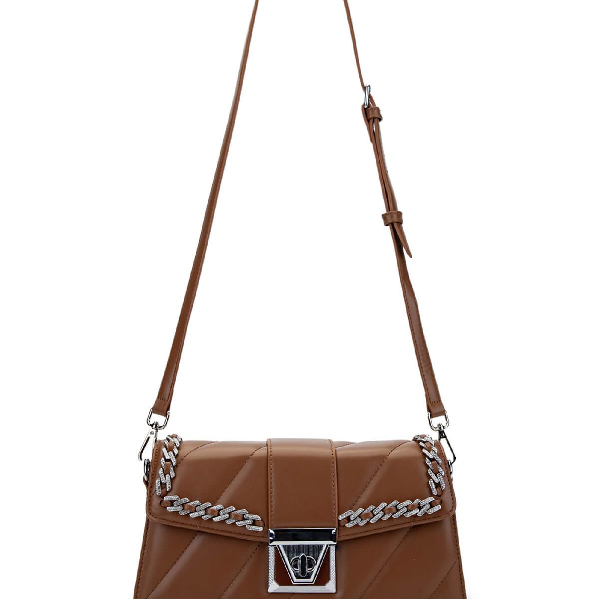 Tamer Tanca Kadın Vegan Camel Omuz Çanta