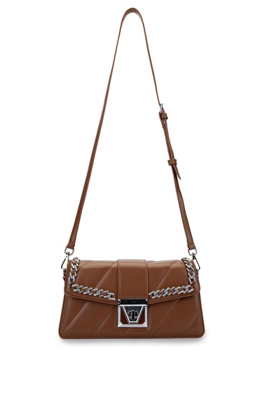  Tamer Tanca Kadın Vegan Camel Omuz Çanta