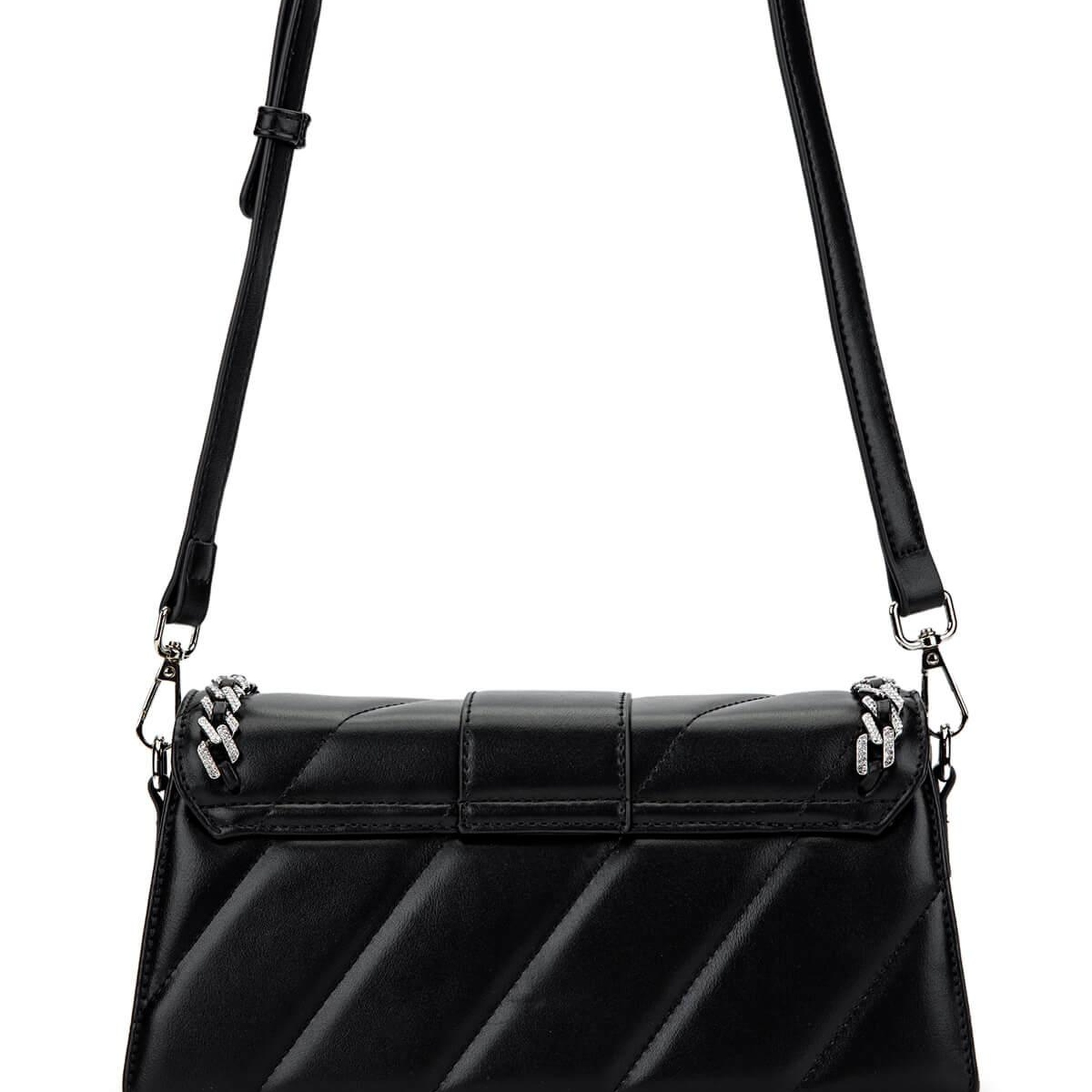 Tamer Tanca Kadın Vegan Siyah Omuz Çanta