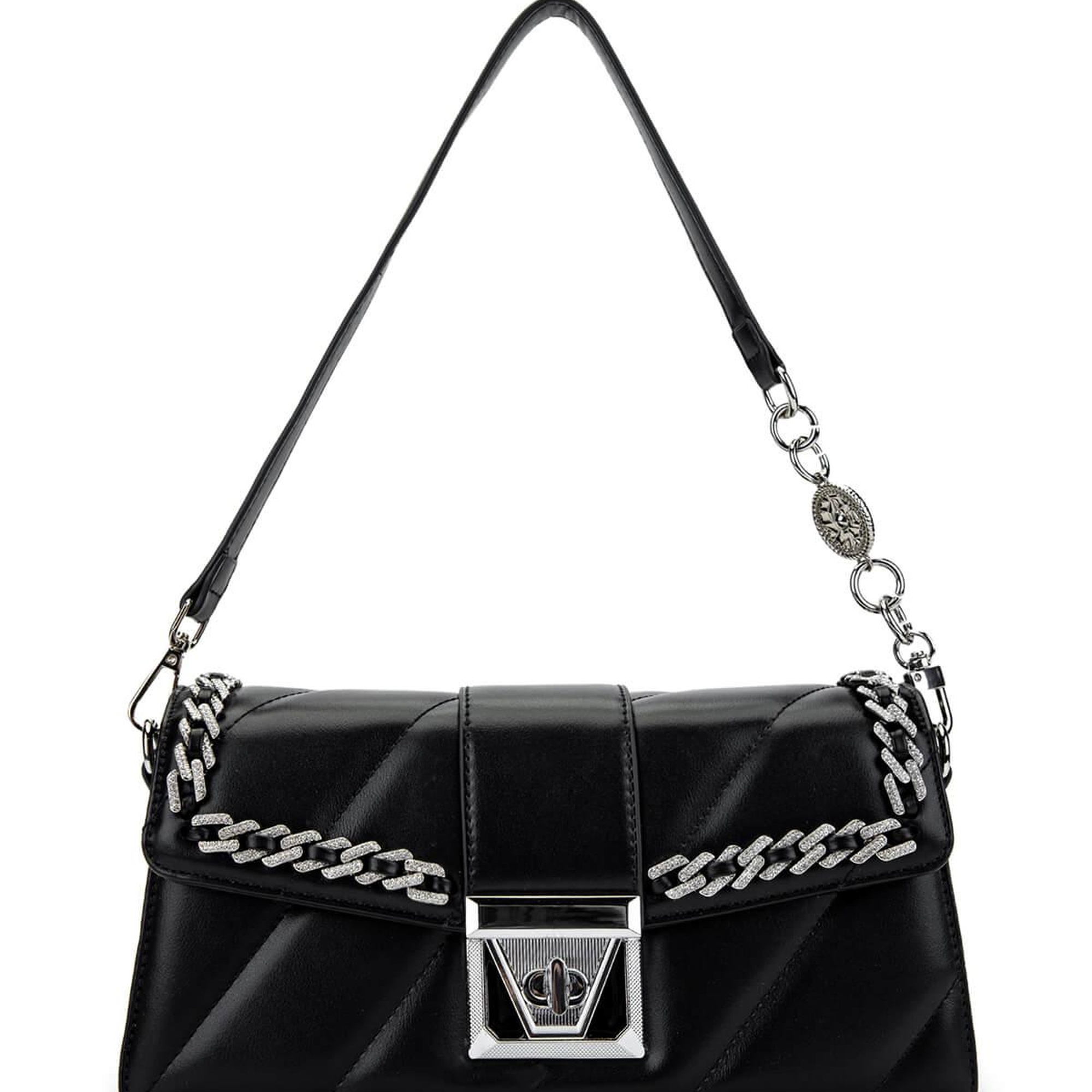 Tamer Tanca Kadın Vegan Siyah Omuz Çanta