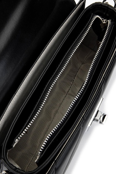  Tamer Tanca Kadın Vegan Siyah Omuz Çanta