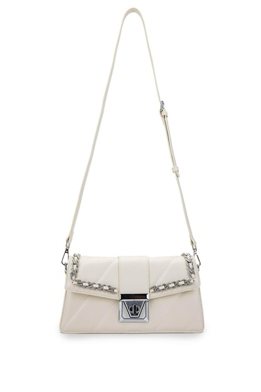  Tamer Tanca Kadın Vegan Bej Omuz Çanta