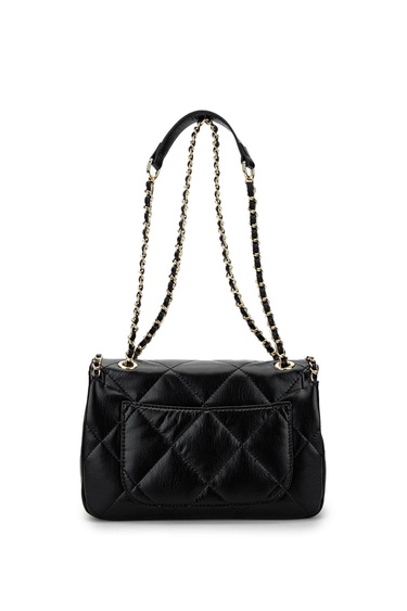  Tamer Tanca Kadın Vegan Siyah Omuz Çanta