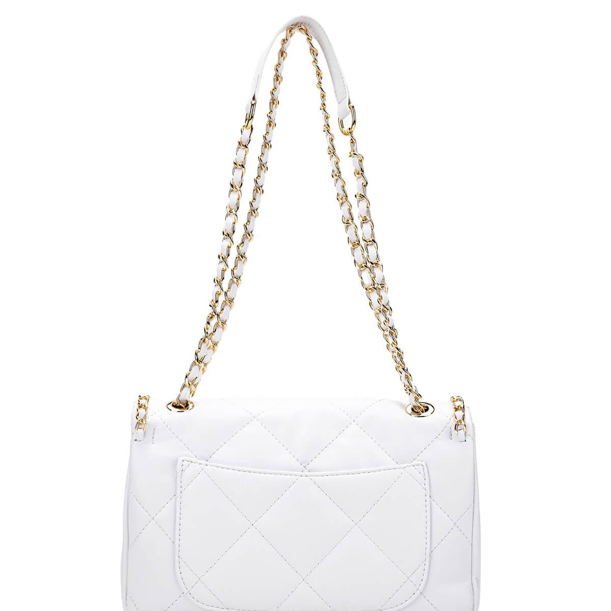 Tamer Tanca Kadın Vegan Beyaz Omuz Çanta